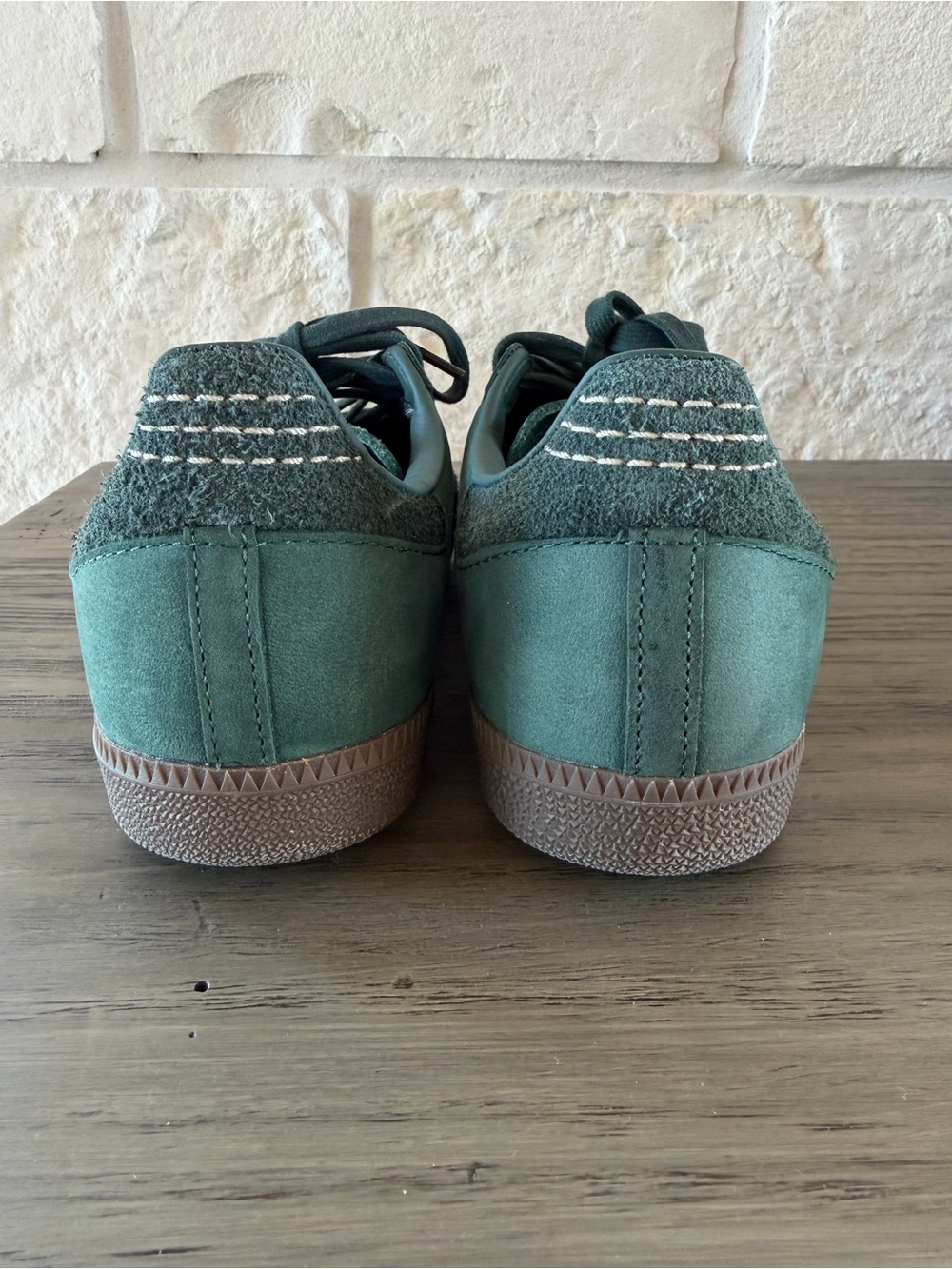 Adidas Samba OG Collegiate Green Cream Women’s 9.5 + Extra Laces - Picture 6 of 8